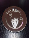 Lace Heart Pendant Necklace
