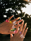 POP BUTTON RING