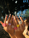 POP BUTTON RING