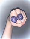 KISSY BOW RING