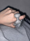 KISSY BOW RING