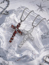 THORNBOUND CROSS NECKLACE