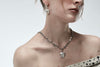 SILVER BITE NECKLACE