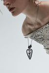 LACE HEART NECKLACE
